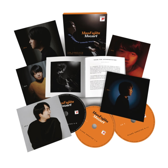 Mao Fujita - Mozart: The Complete Piano Sonatas (5CD) (CD)