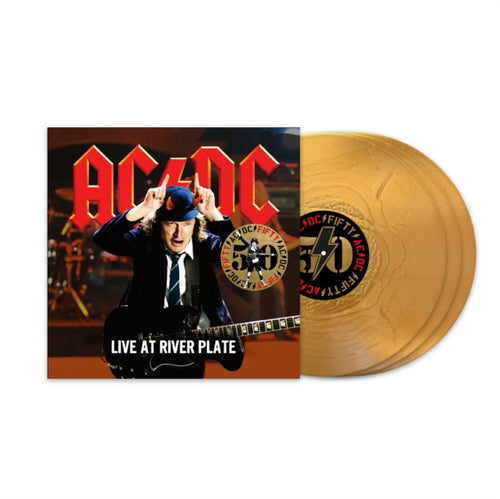 Ac/Dc - Live At River Plate (50th Anniversary/Gold Vinyl/3LP) (Vinyl) (US Import)