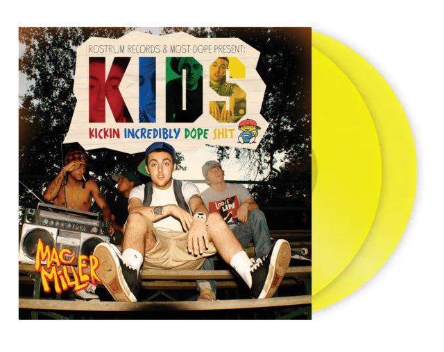 Mac Miller - K.I.D.S. (Translucent Yellow Vinyl/2LP) (Vinyl) (US Import)