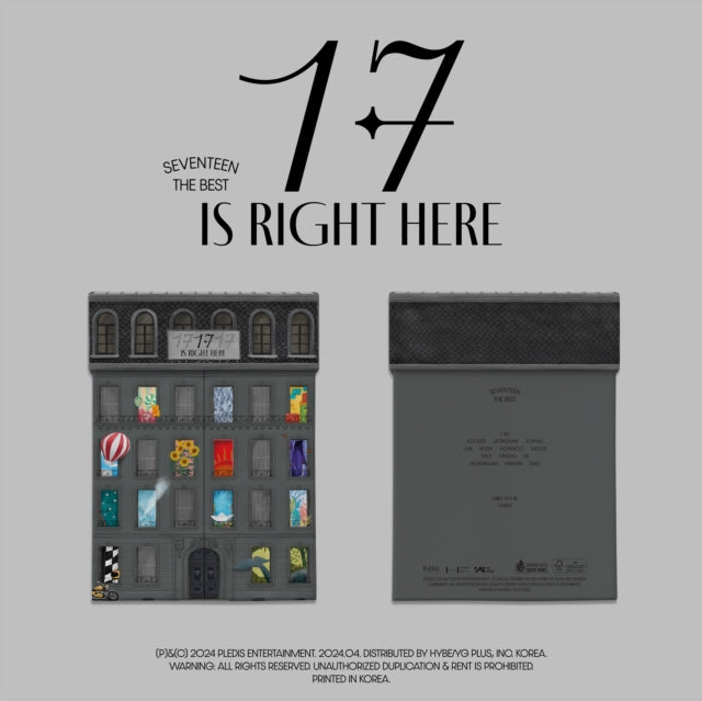 Seventeen - Seventeen Best Album 17 Is Right Here (Here Ver.) (CD)