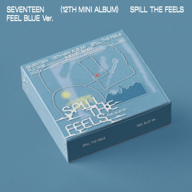 Seventeen - Spill The Feels - Seventeen 12th Mini Album (Feel Blue Ver.) (CD)
