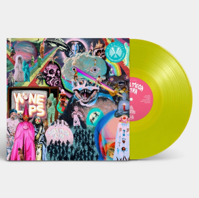 Wine Lips - Super Mega Ultra (Electric Yellow Vinyl) (I) (Vinyl) (US Import)
