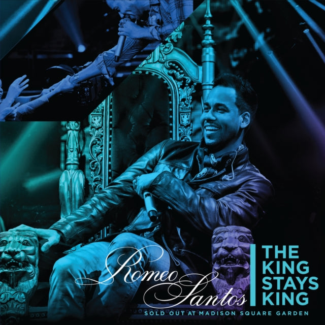 Romeo Santos - King Stays King – Sold Out At Madison Square Garden (Sea Blue Vinyl/2LP) (Vinyl) (US Import)