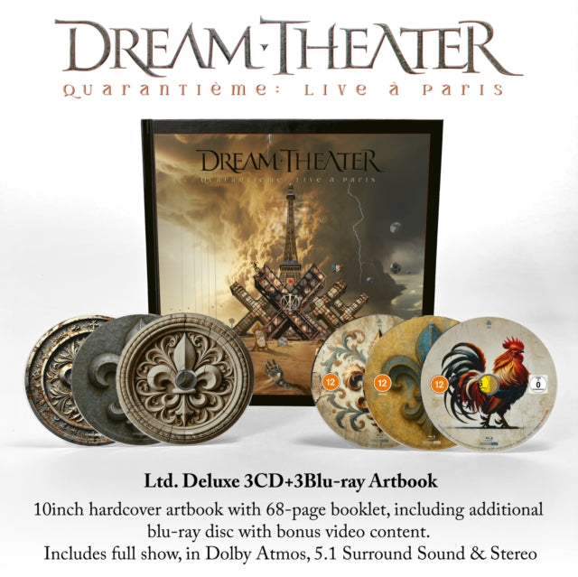 Dream Theater - Quarantieme: Live A Paris (6CD) (CD)