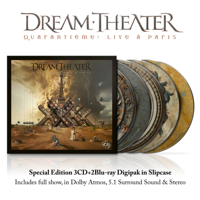 Dream Theater - Quarantieme: Live A Paris (5CD) (CD)