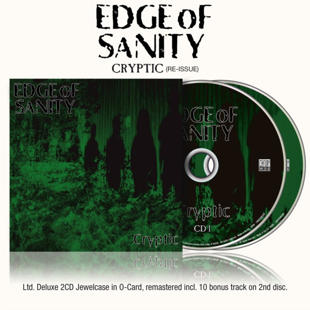 Edge Of Sanity - Cryptic (Re-Issue) (LTD. DELUXE/2CD) (CD)