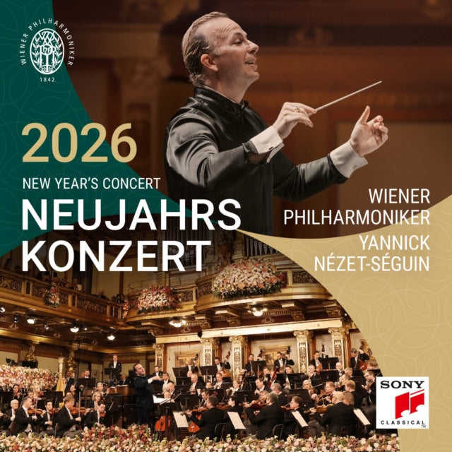 Wiener Philharmoniker & Yannick Nezet-Seguin - Neujahrskonzert 2026/NEW Year's Concert 2026/CONCERT Du Nouvel An 2026 (2CD) (CD)