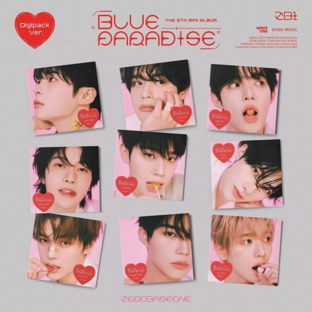 Zerobaseone - Blue Paradise (Digipack Ver.) (CD)