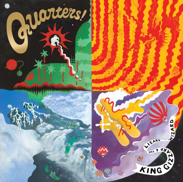 King Gizzard & The Lizard Wizard - Quarters! (180g/Recycled Vinyl) (Vinyl) (US Import)