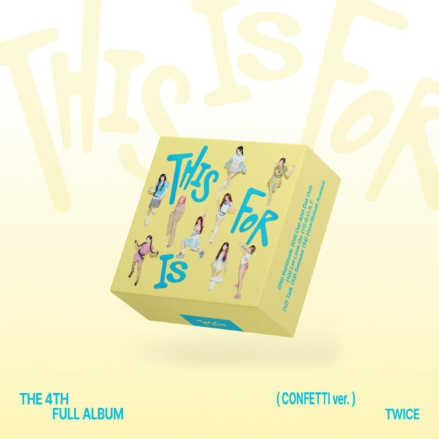 Twice - This Is For (Confetti Ver.) (CD)