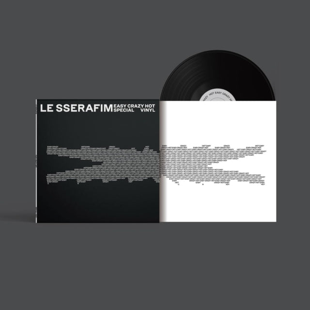 Le Sserafim - Easy-Crazy-Hot (Special Vinyl/Carbon Black Vinyl) (Vinyl) (US Import)