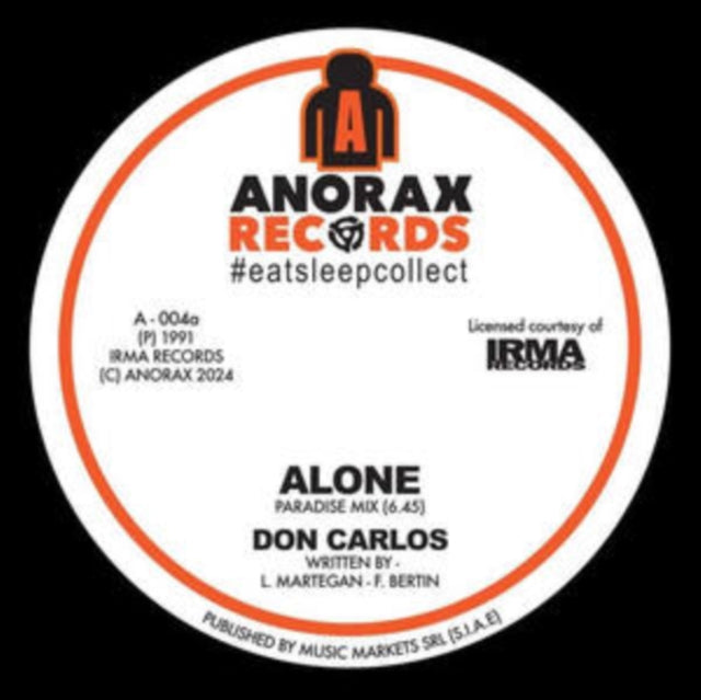 Don Carlos - Alone (Vinyl Single) (US Import)