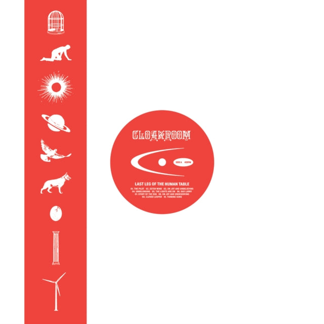 Cloakroom - Last Leg Of The Human Table (Clear With Silver Glitter Vinyl) (Vinyl) (US Import)
