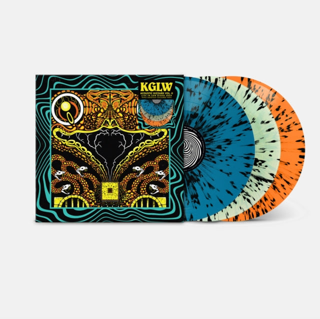 King Gizzard & The Lizard Wizard - Acoustic Gizzard Vol. II - Live In San Diego '24 (Triple Gatefold/Splatter Vinyl/3LP) (Vinyl) (US Import)
