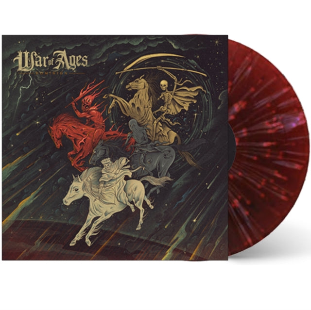 War Of Ages - Dominion (Periballo Red Vinyl) (Vinyl) (US Import)