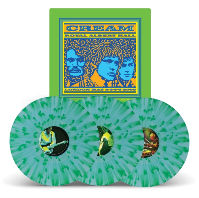Cream - Royal Albert Hall London May 2-3-5-6 2005 (Live) (3LP/Blue & Green Splatter Vinyl) (Vinyl) (US Import)
