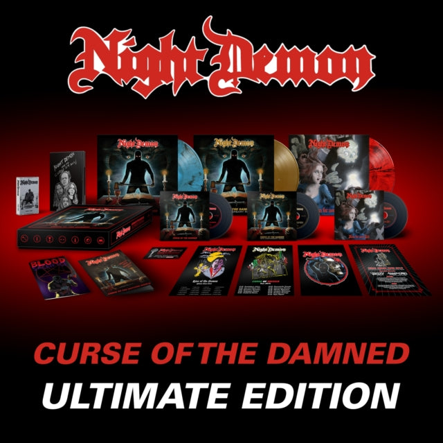 Night Demon - Curse Of The Damned (Ultimate Edition Box/LP/CD/DVD/Cassette) (Vinyl) (Region 1 US Import)