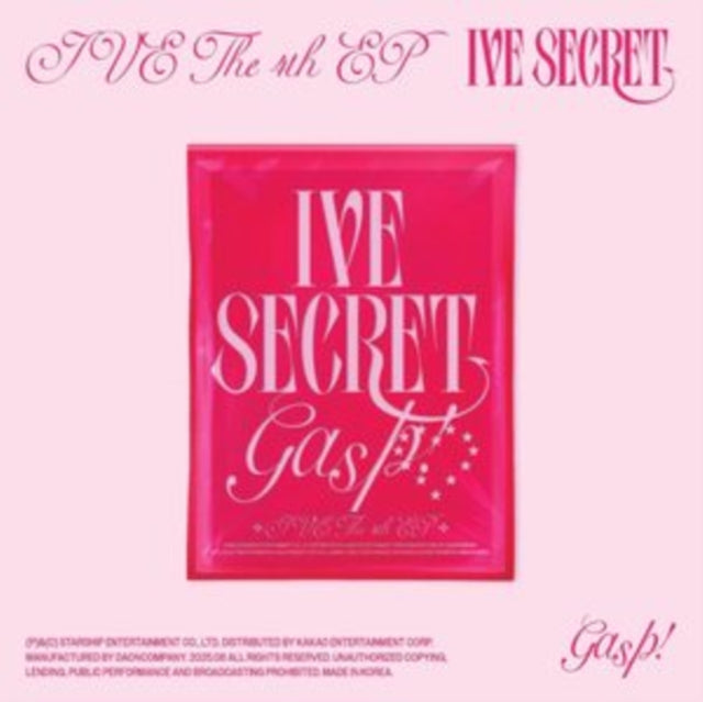 Ive - Ive The 4th EP Ive Secret (Gasp! Ver.) (CD)