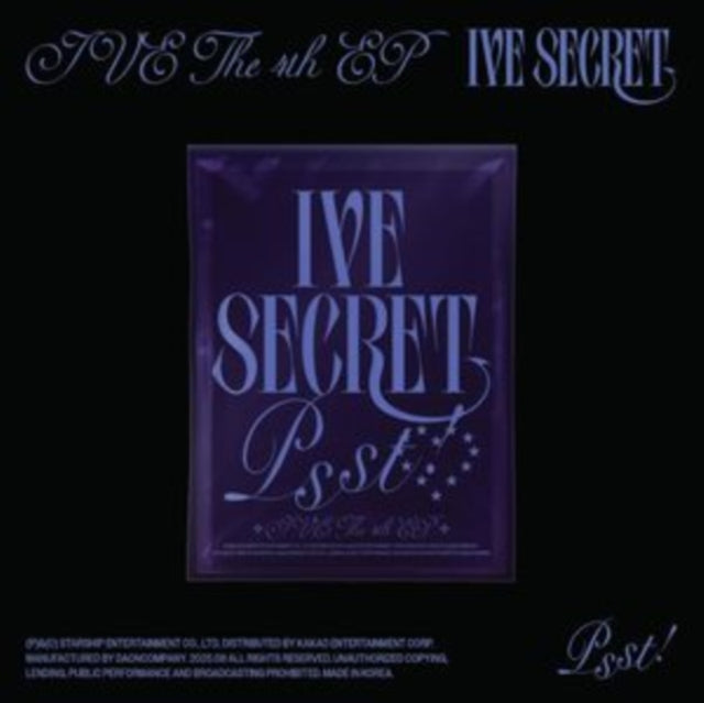 Ive - Ive The 4th EP Ive Secret (PSST! Ver.) (CD)