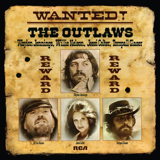 Waylon Jennings & Nelson, Colter, Glaser - Wanted! The Outlaws (50th Anniversary/Gold Vinyl/150g) (Vinyl) (US Import)