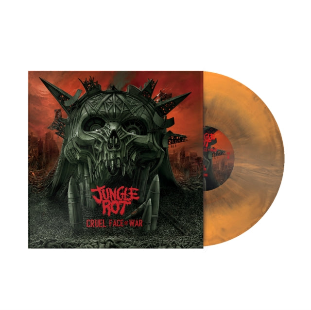 Jungle Rot - Cruel Face Of War (Galaxy Orange/Black Vinyl) (Vinyl) (US Import)