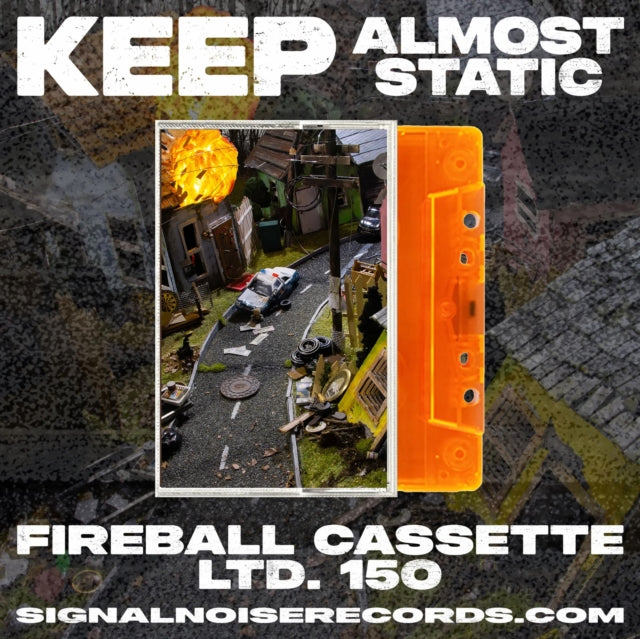 Keep - Almost Static (Orange Cassette) (Cassette)