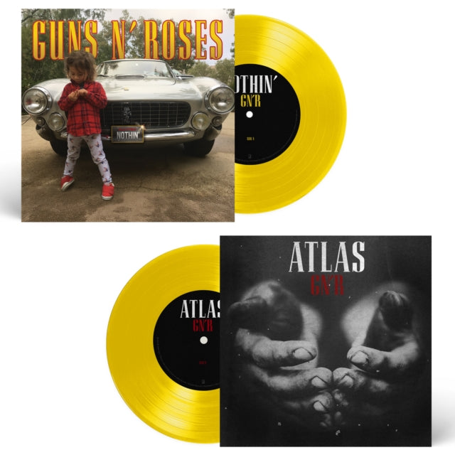 Guns N Roses - Nothin/Atlas (Canary Yellow Vinyl/Single) (Vinyl Single) (US Import)