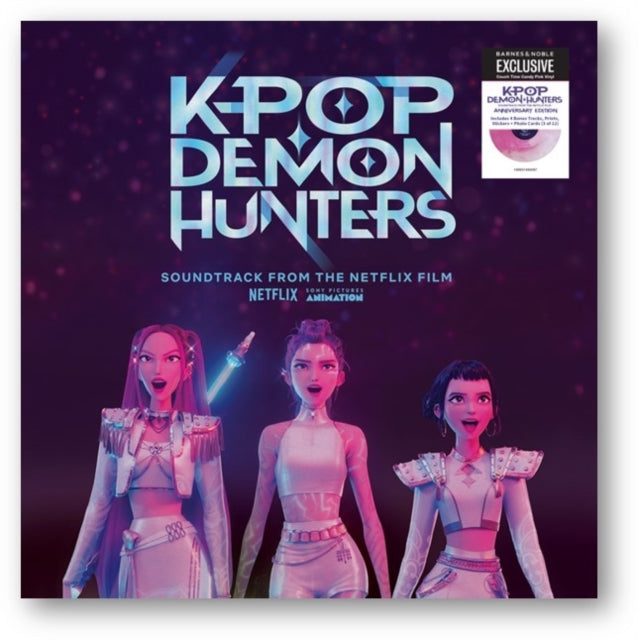 Various Artists - Kpop Demon Hunters OST (Anniversary Edition/Couch Time Candy Pink Vinyl) (B&N Exclusive) (Vinyl) (US Import)