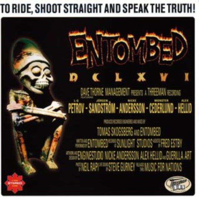 Entombed - Dclxvi - To Ride, Shoot Straight & Speak The Truth (CD)