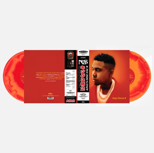 Nas - King's Disease II (Red & Tangerine Colored Vinyl/2LP) (Vinyl) (US Import)
