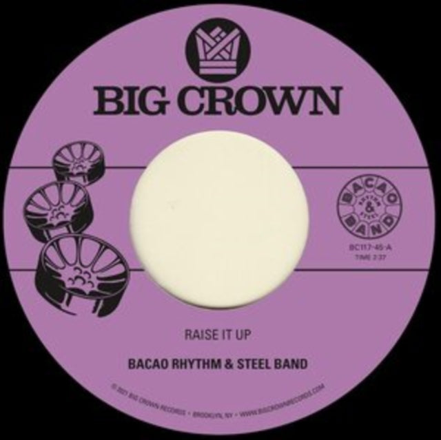 Bacao Rhythm & Steel Band - Raise It Up B/W Space (Vinyl Single) (US Import)
