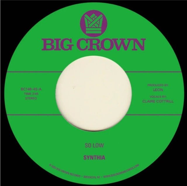 Synthia - So Low B/W You & I (Vinyl Single) (US Import)