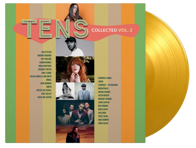 Various Artists - Tens Collected: Vol. 2 (2LP/Limited/Yellow Vinyl/180g/Insert/Numbered) (Vinyl) (US Import)