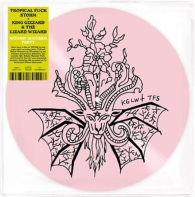 Tropical Fuck Storm & King Gizzard & The Lizard Wizard - Satanic Slumber Party (Pink Silkscreened Vinyl) (Vinyl) (US Import)