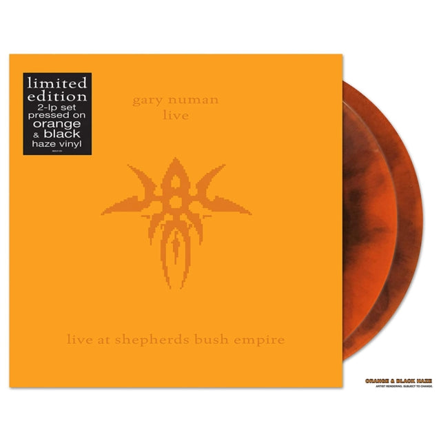 Gary Numan - Live At Shepherds Bush Empire (Orange/Black Haze Vinyl/2LP) (Vinyl) (US Import)