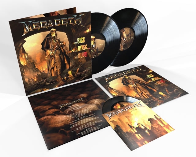 Megadeth - Sick, The Dying… & The Dead! (Deluxe 2LP/7 Inch) (I) (Vinyl) (US Import)