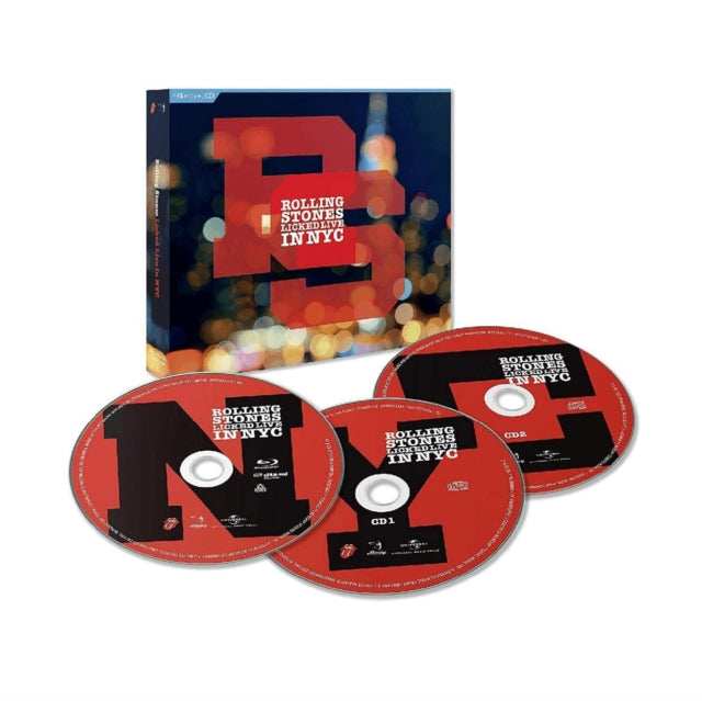 Rolling Stones - Licked Live In Nyc (2CD/Blu-ray) (CD)