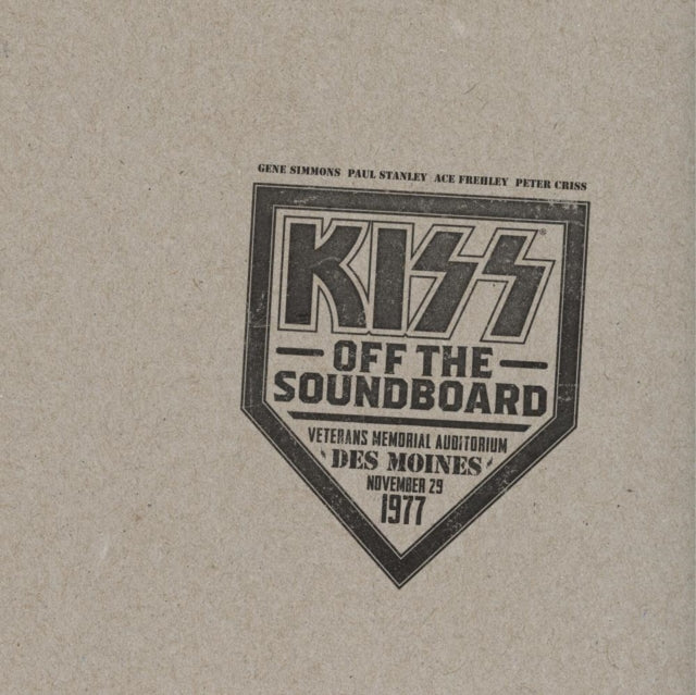 Kiss - Kiss Off The Soundboard: Live In Des Moines (2LP) (Vinyl) (US Import)