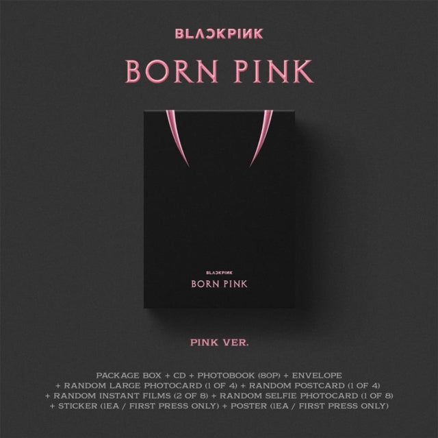 Blackpink - Born Pink (Version A/Pink Box) (CD)