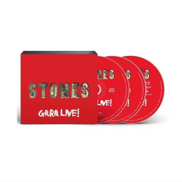 Rolling Stones - GRRR Live! (2CD/Blu-ray) (CD)