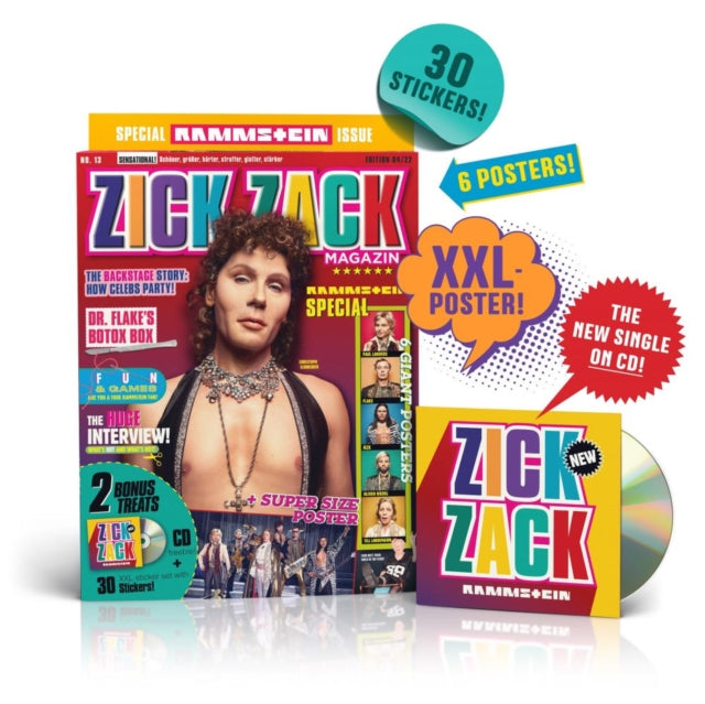 Rammstein - Zick Zack (CD/Magazine) (CD)