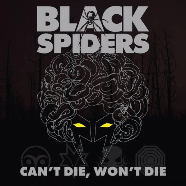 Black Spiders - Can't Die, Won't Die (Color Vinyl) (Import) (Vinyl) (US Import)