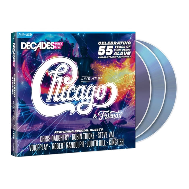 Chicago & Friends - Live At 55 (Blu-Ray/2CD) (CD) (Region A US Import)