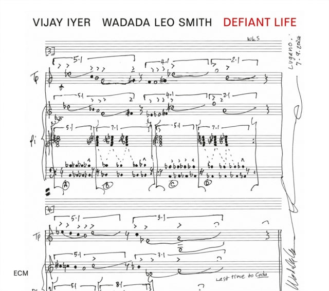 Vijay Iyer & Wadada Leo Smith - Defiant Life (CD)