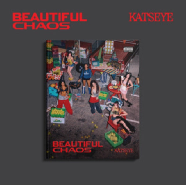 Katseye - Beautiful Chaos (X) (Beautiful Version) (CD)