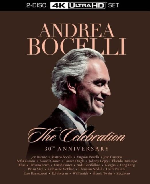 Andrea Bocelli - Celebration: 30th Anniversary (4K Blu-ray) (Region A US Import)