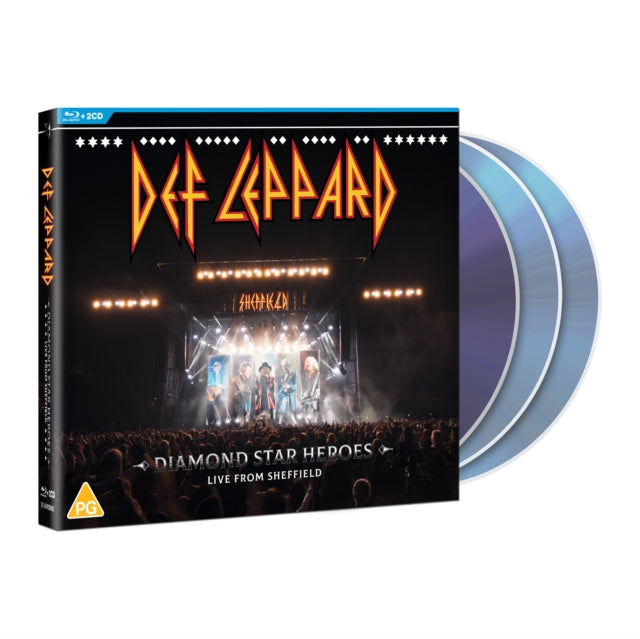Def Leppard - Diamond Star Heroes: Live From Sheffield (Blu-ray/2CD) (CD)