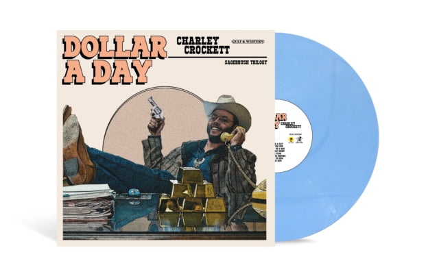 Charley Crockett - Dollar A Day (Pale Cornflower Blue Vinyl) (I) (Vinyl) (US Import)