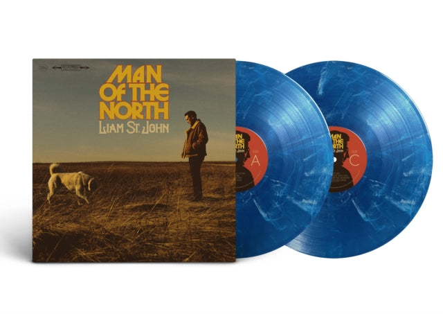 St. John,Liam - Man Of The North (Cascade Mountain Blue Vinyl/2LP) (I) (Vinyl) (US Import)