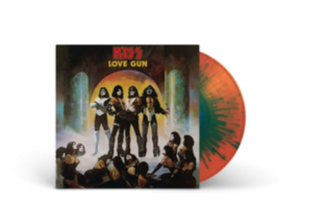 Kiss - Love Gun (Tangerine With Aqua Splatter Vinyl) (Vinyl) (US Import)